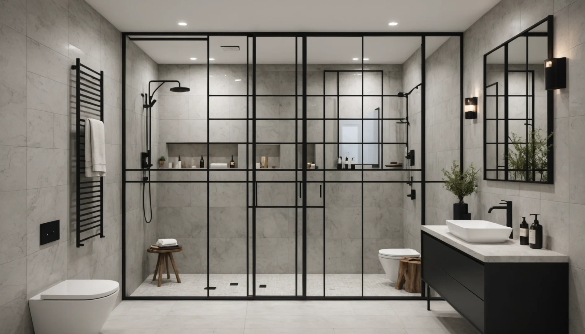 paroie de douche verrière