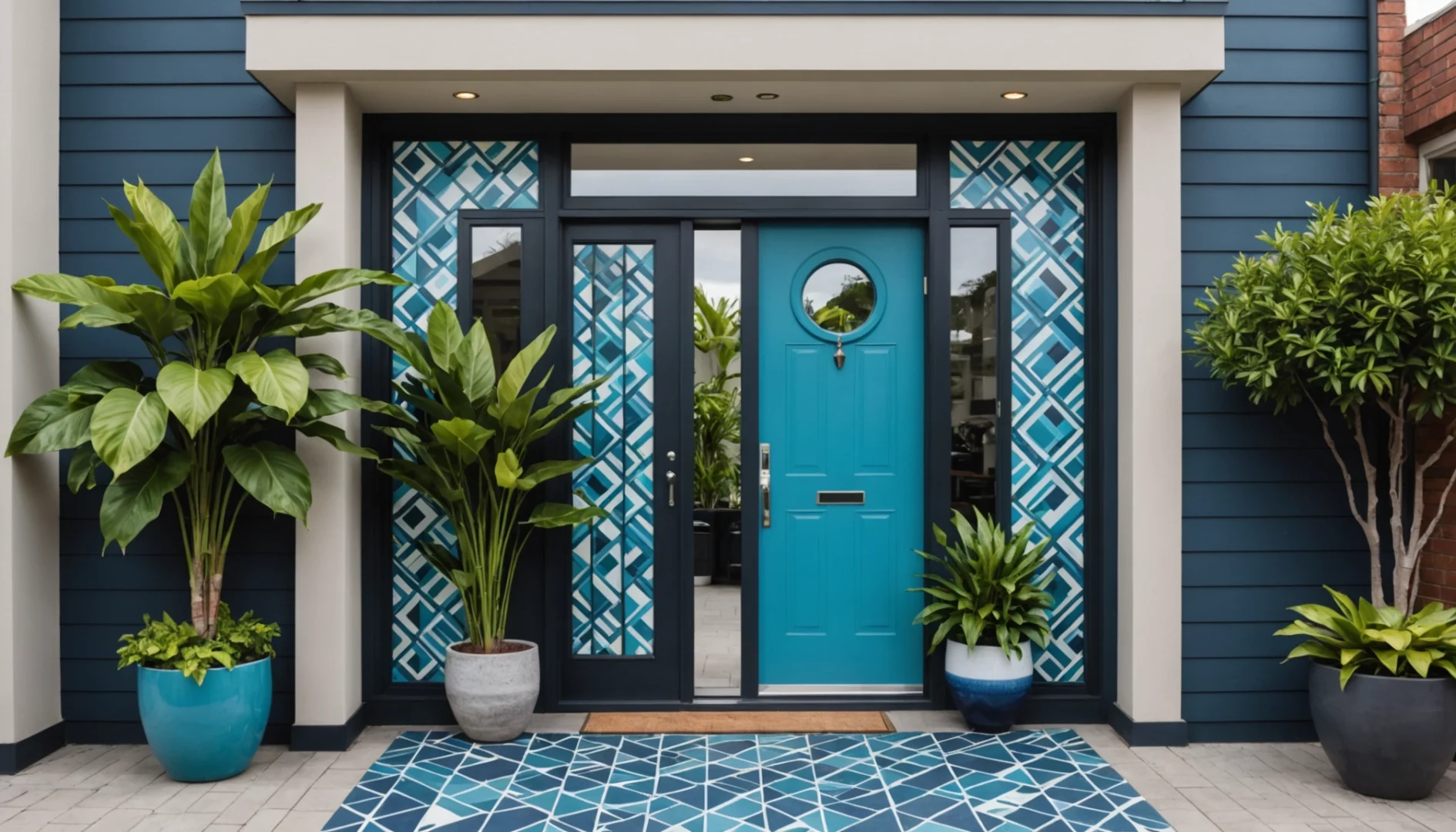 covering porte maison
