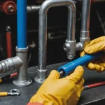 robinet autoperceur sur tuyau polyéthylène