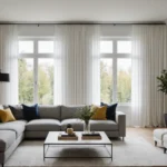 tringle à rideaux du plafond