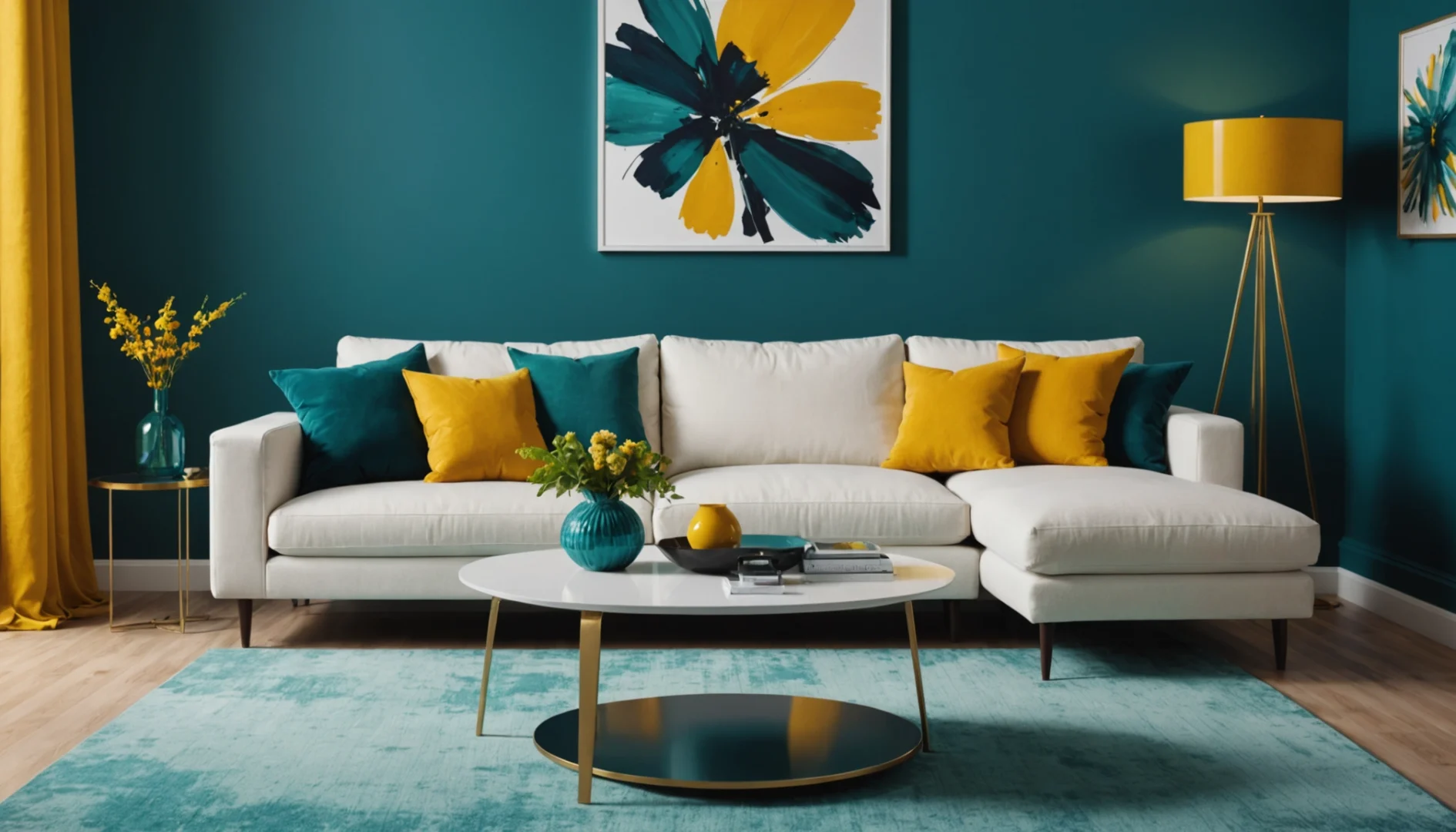 couleur de mur pour meubles blancs