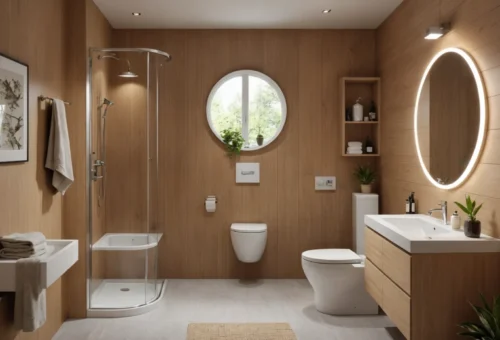 agrandir visuellement un petit WC invité