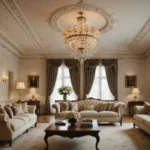moulures au plafond