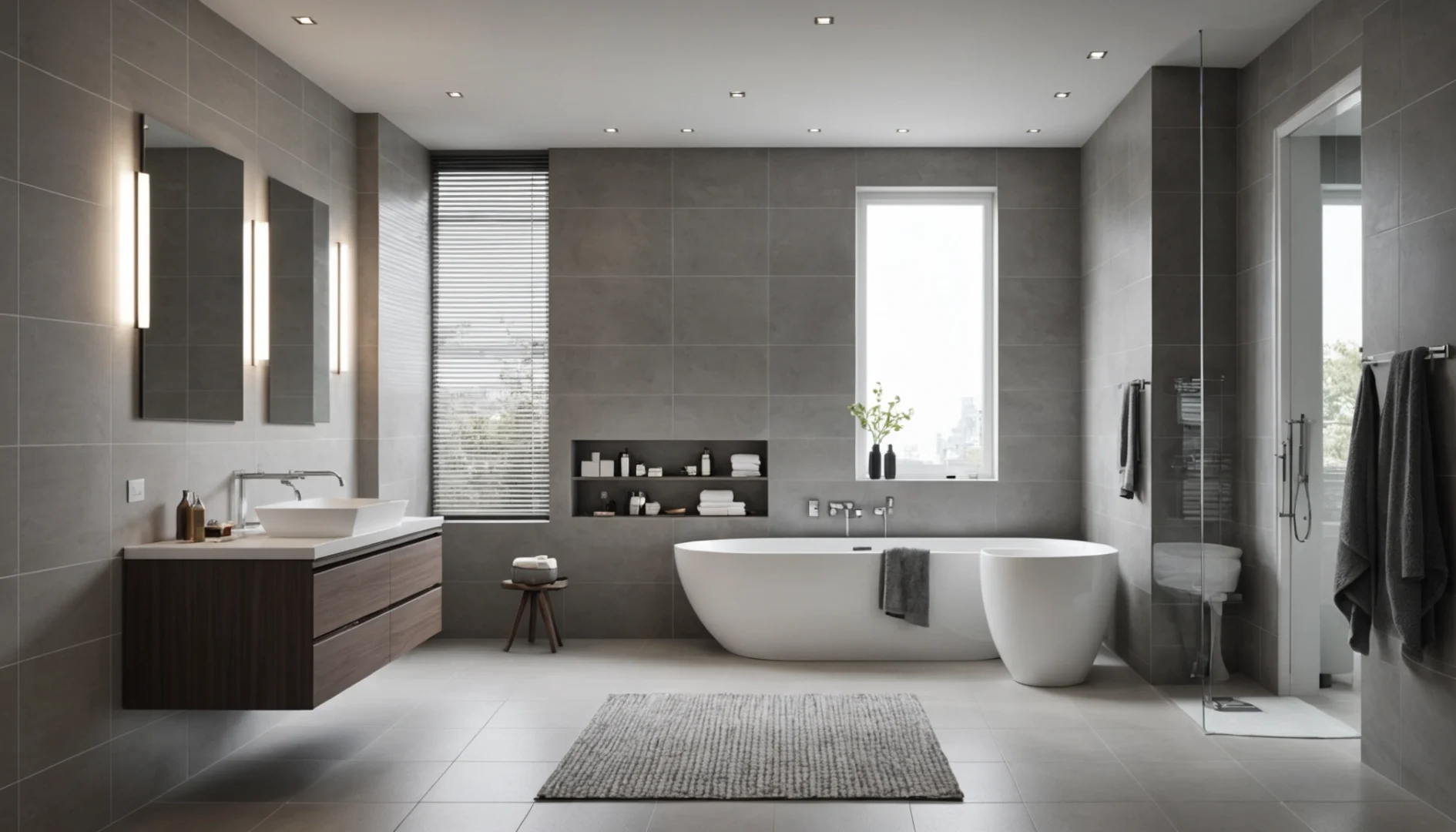 carrelage dans une salle de bain