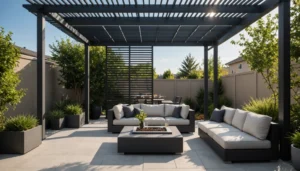 Créer un espace extérieur confortable toute l’année grâce à la pergola en aluminium