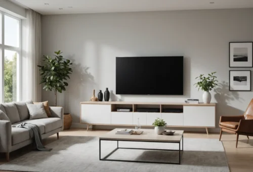 Optimiser l'espace et le confort dans le salon : les meilleures solutions pour installer sa télévision