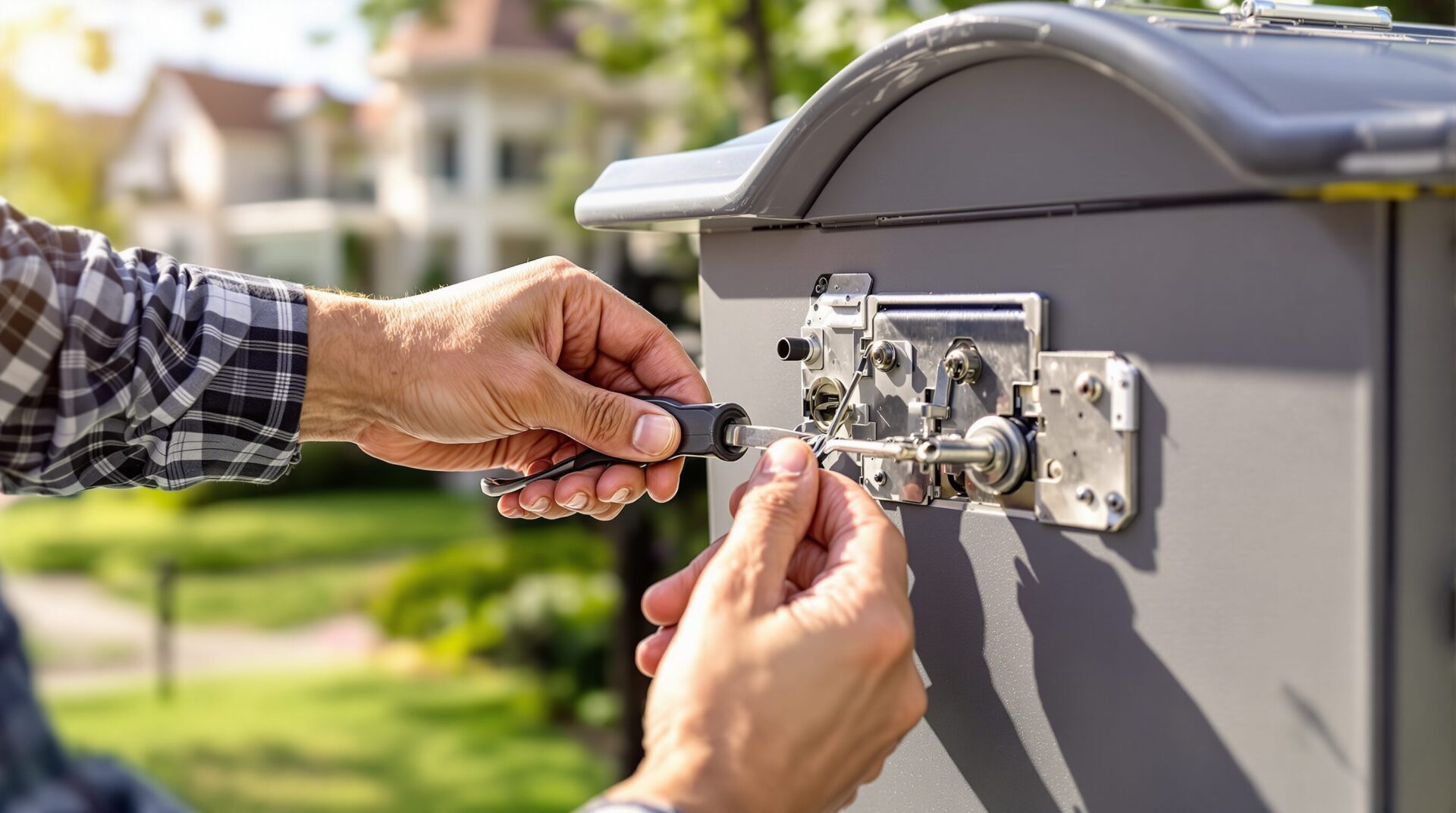 serrure boite aux lettres