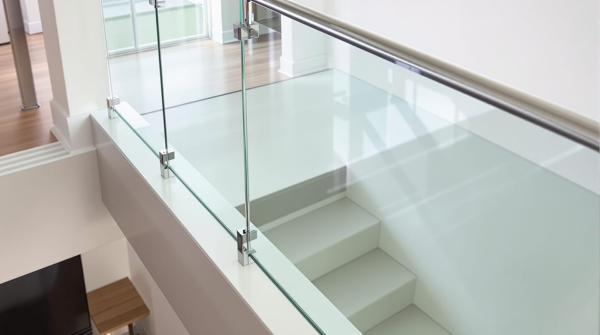 garde corps en verre