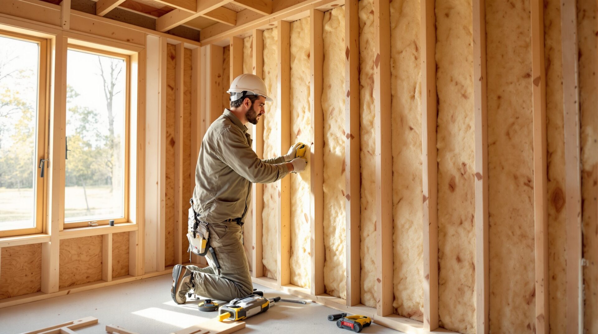 isolation ossature bois interieur