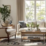 melange meubles anciens et modernes