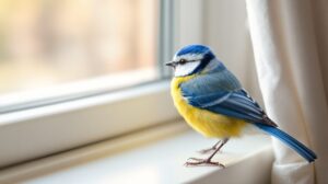 mésange bleue signification