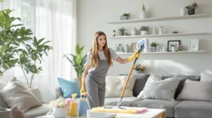 femme de ménage à domicile