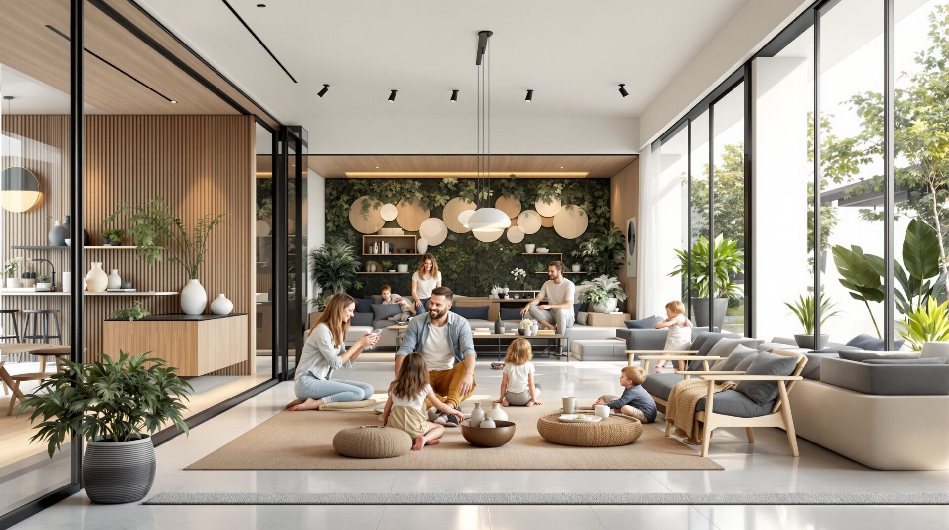 habitat hybride moderne