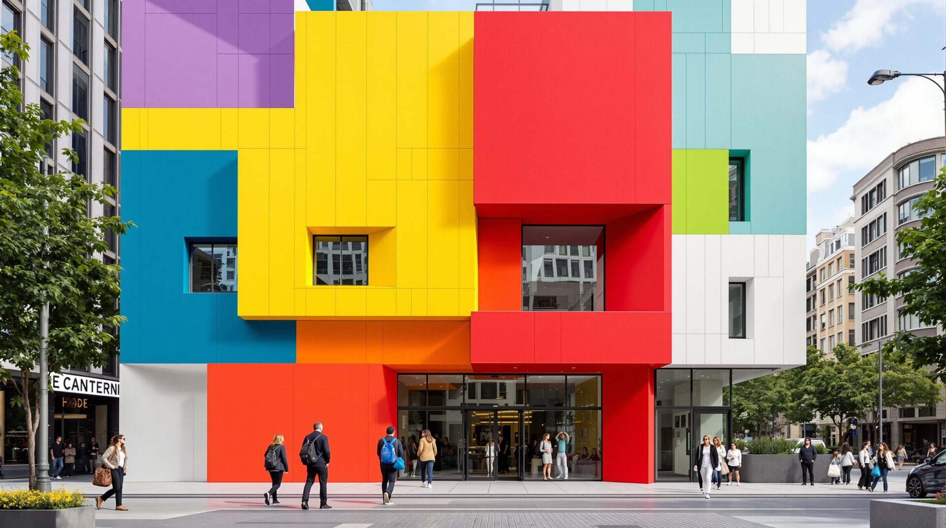 influence de la couleur sur les façades
