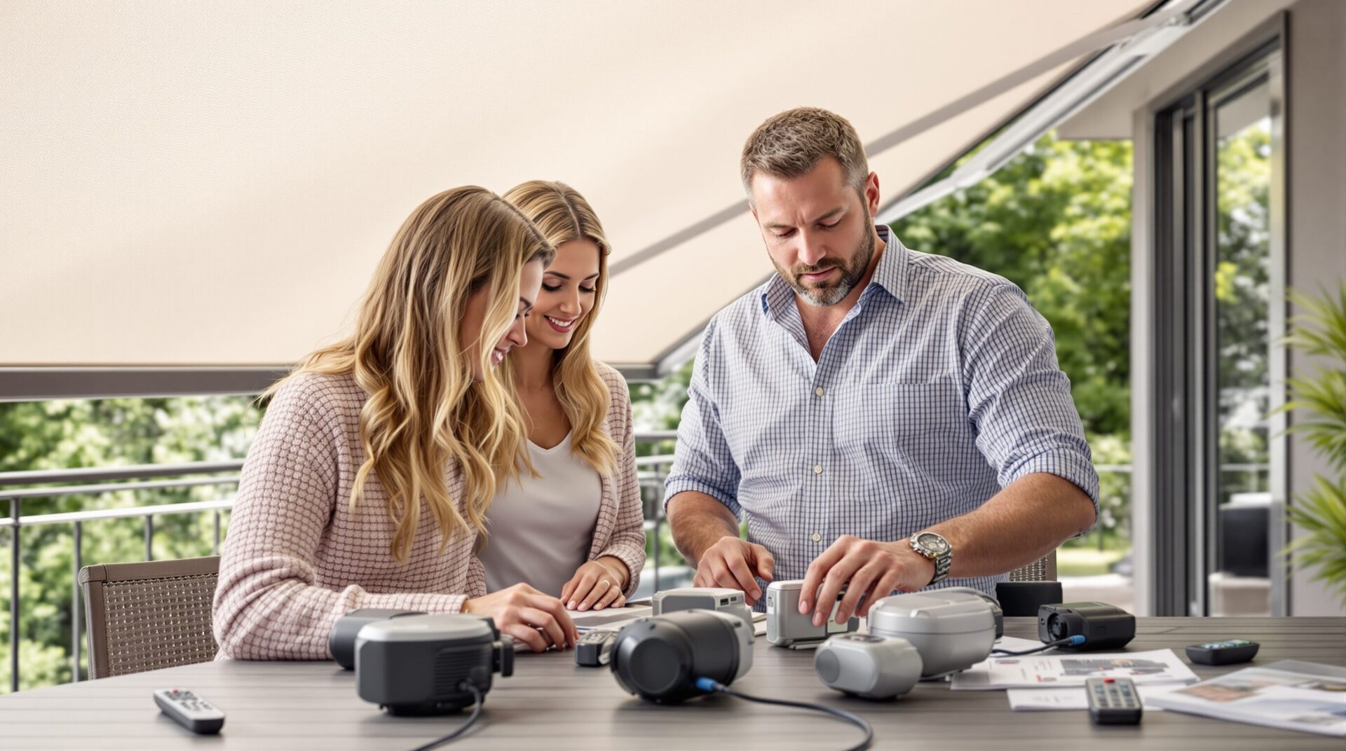 motoriser un store banne