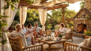 Comment créer un extérieur déco et chaleureux avec des matériaux naturels