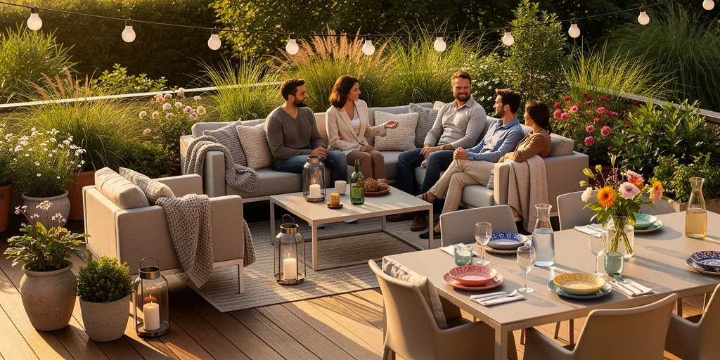 décoration terrasse maison