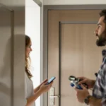 porte entrée bloquée