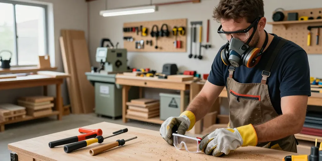 7 indispensables pour travailler le bois et le métal en toute sécurité dans son atelier