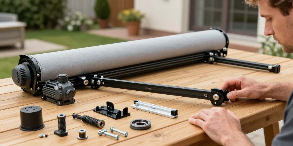 pièces pour store banne