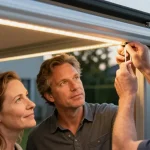 eclairage pour store banne