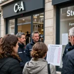 fermeture magasins c&a