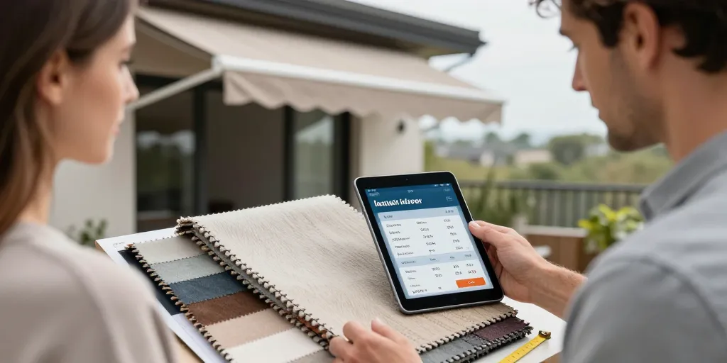 toile store banne sur mesure