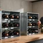 casier à vin métal