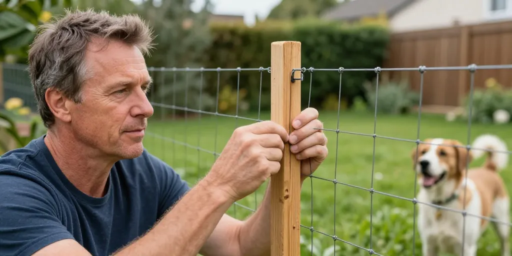 comment faire une cloture pour chien pas cher