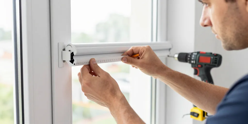 Comment mettre un store sur fenêtre PVC ?